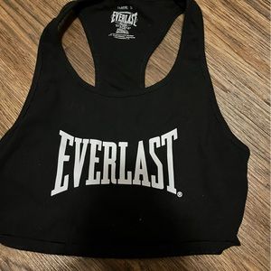 Everlast Black Sports Bra
